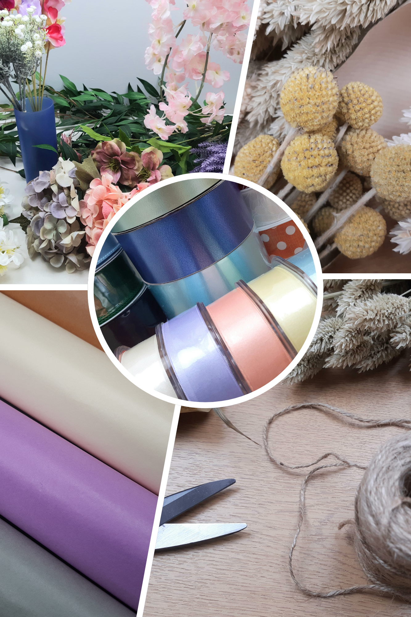 Faux-Dried-Paper-Tools-Ribbons-Mixed