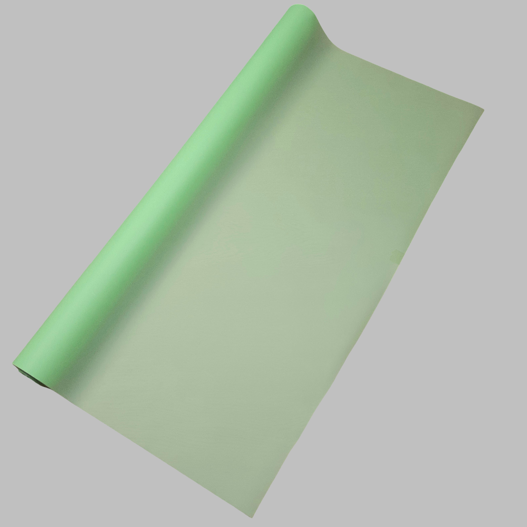 A roll of Lime Green Cello Wrap
