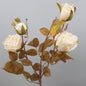 Faux-Dried-Look-Cabbage-Rose-Spray-Cream-64cm