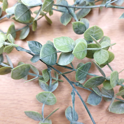 Faux Trailing Eucalyptus Gunni Light Green 90cm - UV Resistant