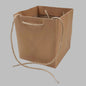 Hand-Tie-Gift-Bags-Kraft-Natural-16cm-x-14.5cm-x-14.5cm-Pack-of-10-Bags