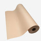 A roll of natural brown Kraft paper against a light background
