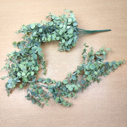 Faux Trailing Eucalyptus Gunni Light Green 90cm - UV Resistant