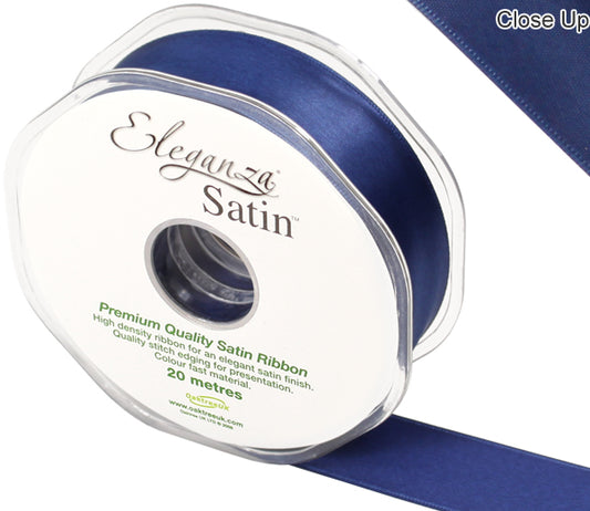 Satin-Ribbon-Double-Faced-Midnight-Blue-25mm-x-20m