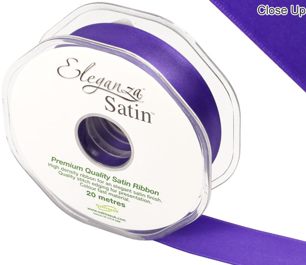 Satin-Ribbon-Double-Faced-Purple-25mm-x-20cm