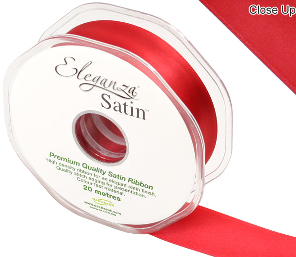 Satin-Ribbon-Double-Faced-Red-25mm-x-20m